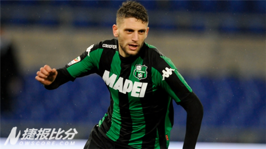  萨索洛上演青春风暴，U23球员包办全部进球